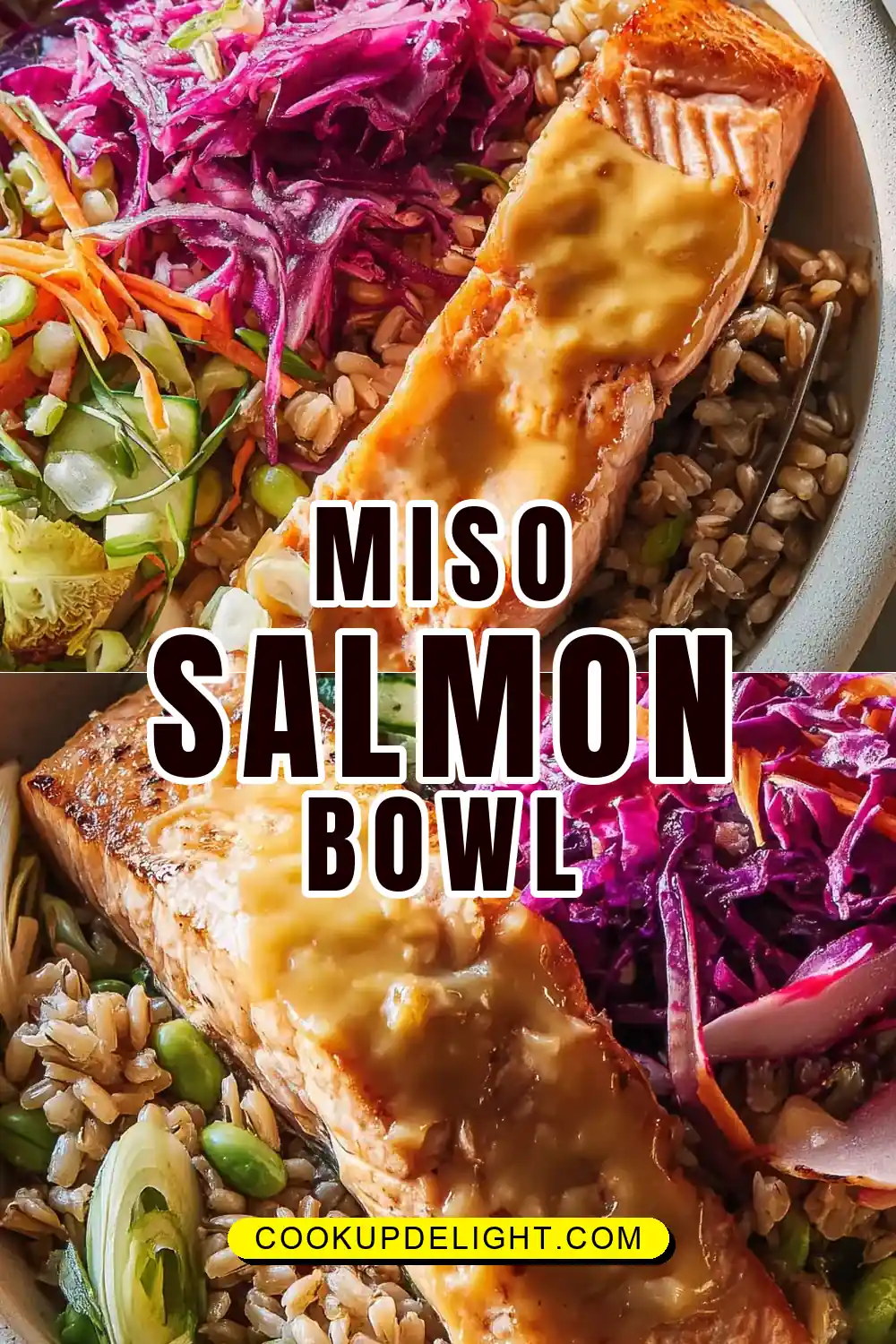 Miso Salmon & Farro Bowl