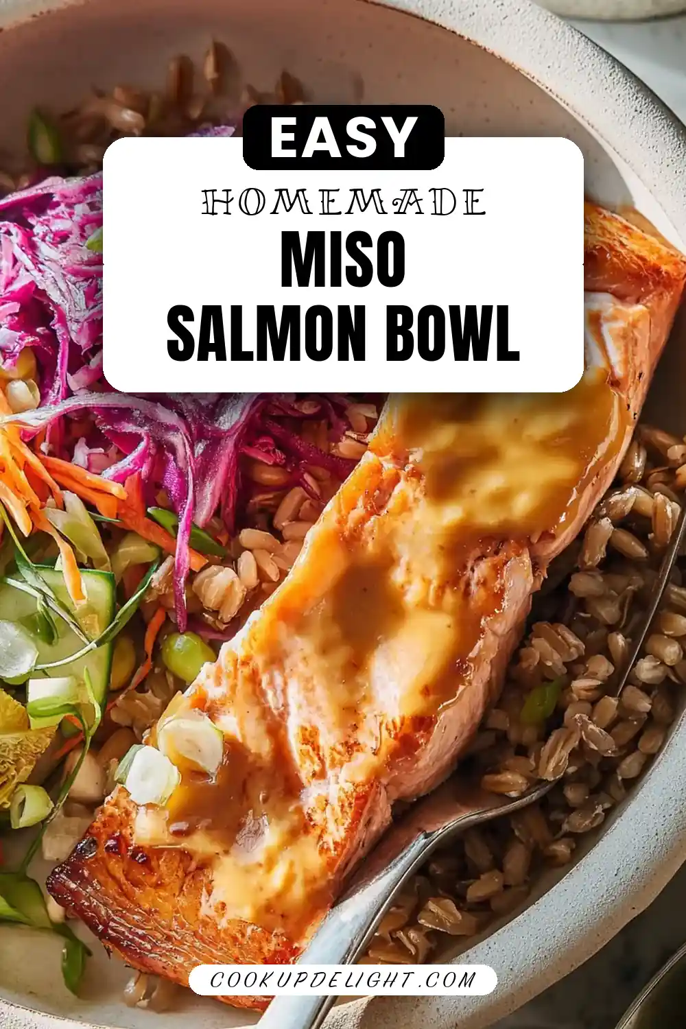 Miso Salmon & Farro Bowl