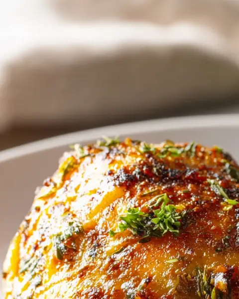 A delicious plate of Air Fryer Bang Bang Cauliflower
