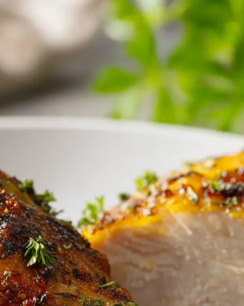 A delicious plate of Air Fryer Bang Bang Cauliflower