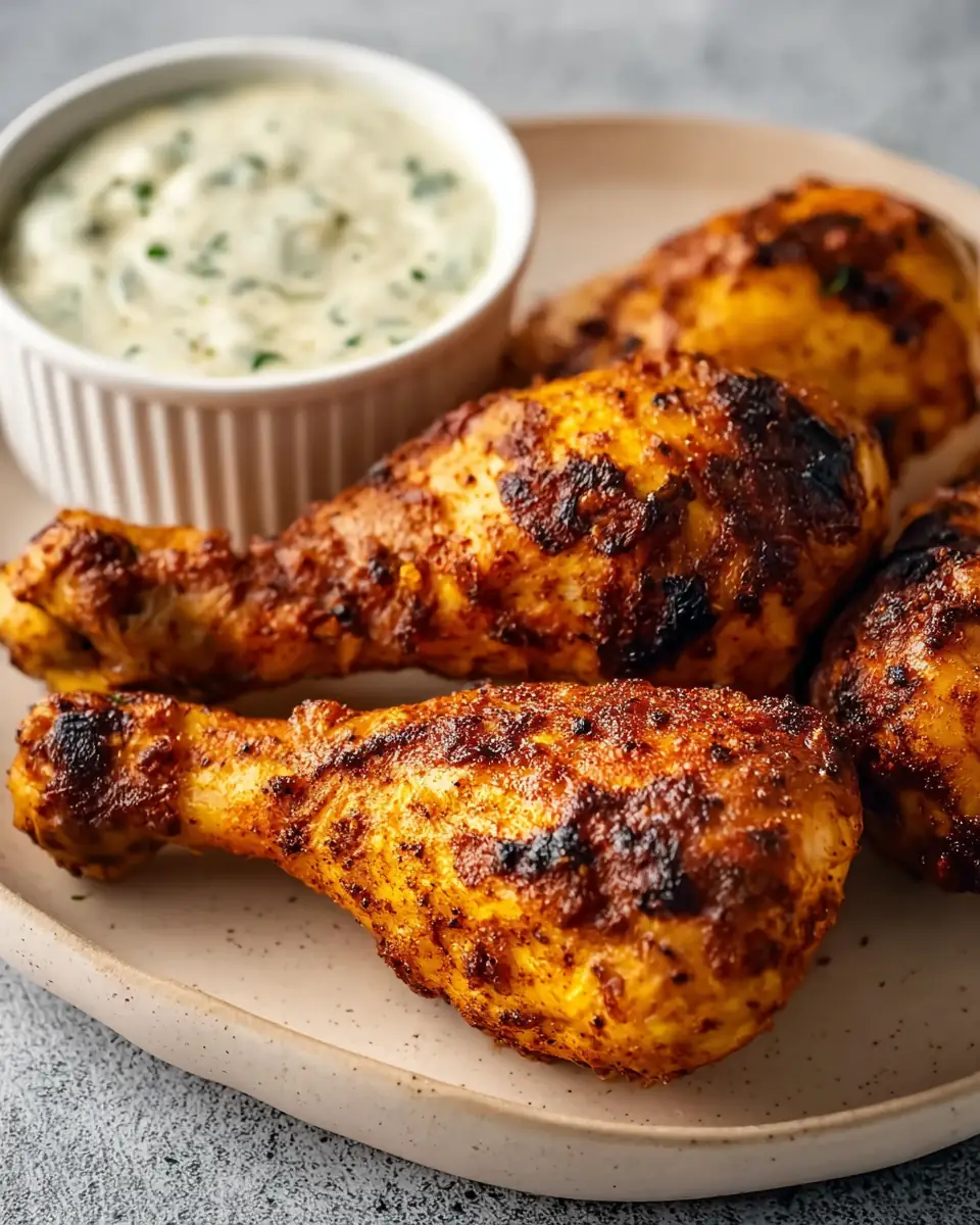 A delicious plate of Air Fryer Spinach Mushroom stuffed Chicken Breasts