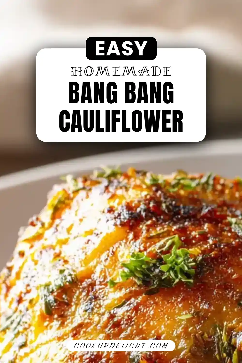 Air Fryer Bang Bang Cauliflower