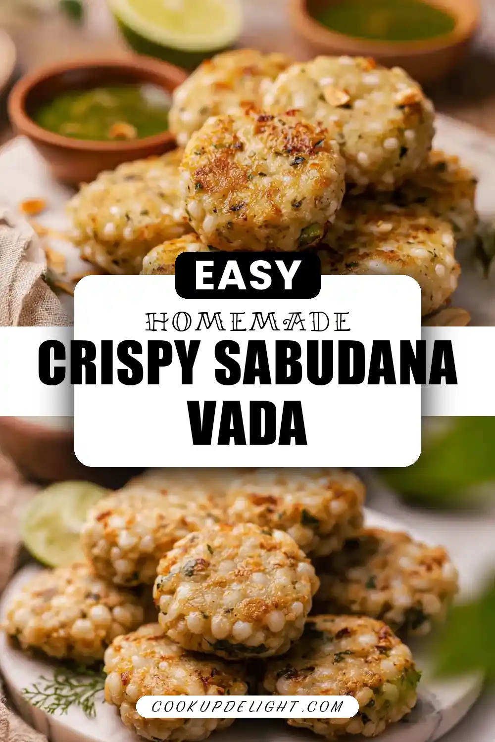 Air Fryer Sabudana Vada
