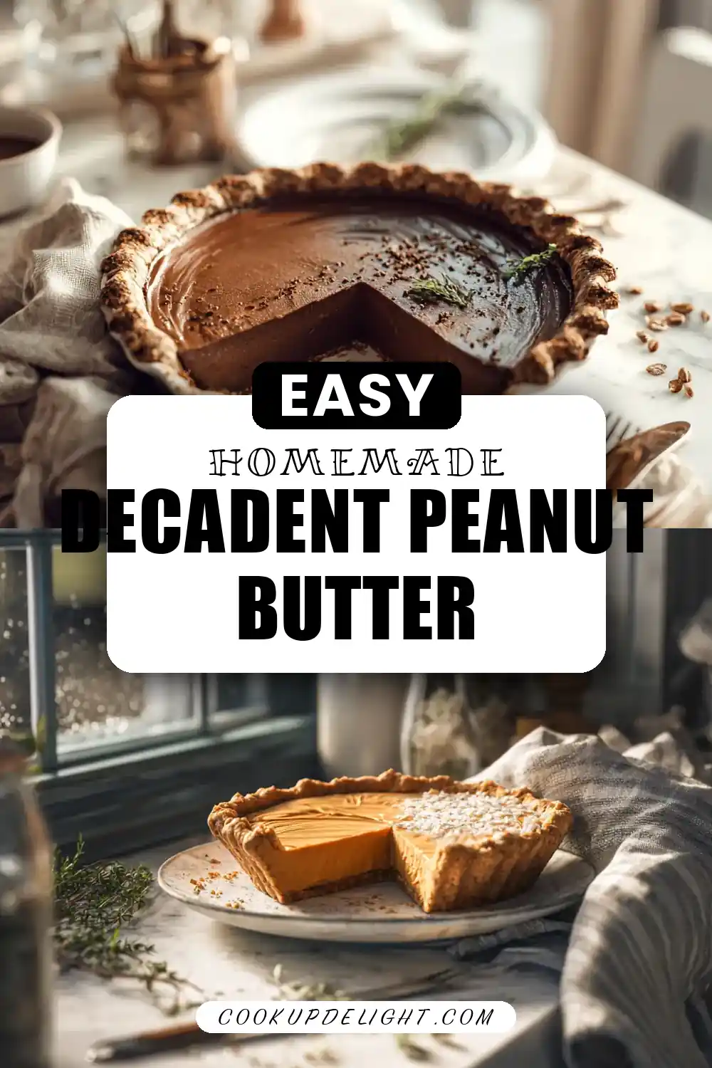 Decadent Peanut Butter Pie Recipe