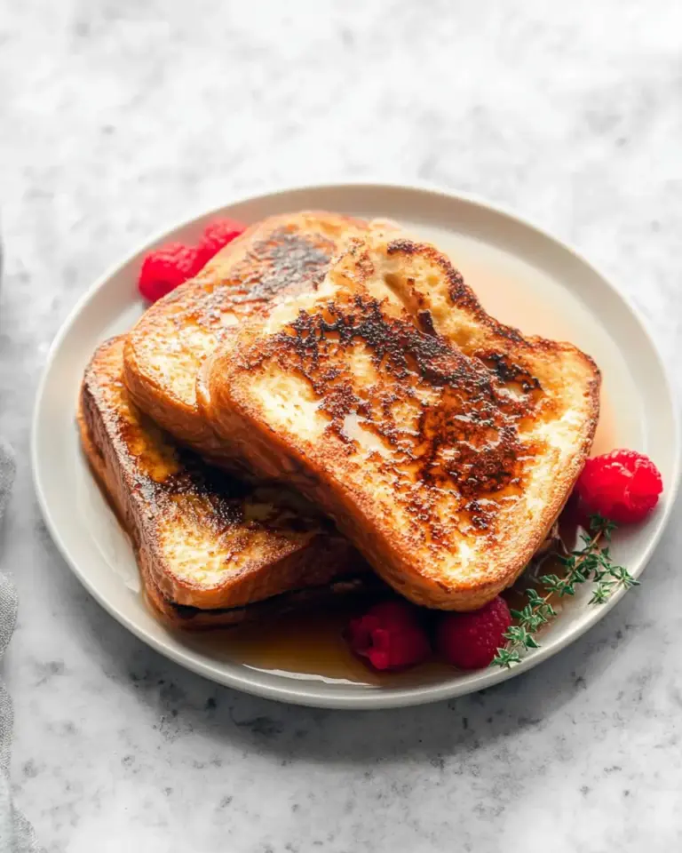 A delicious plate of How to Make French Toast