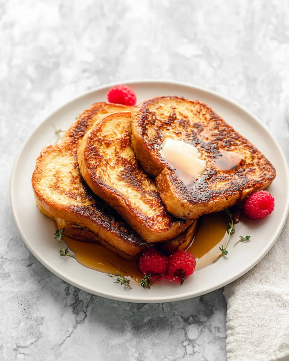 A delicious plate of How to Make French Toast