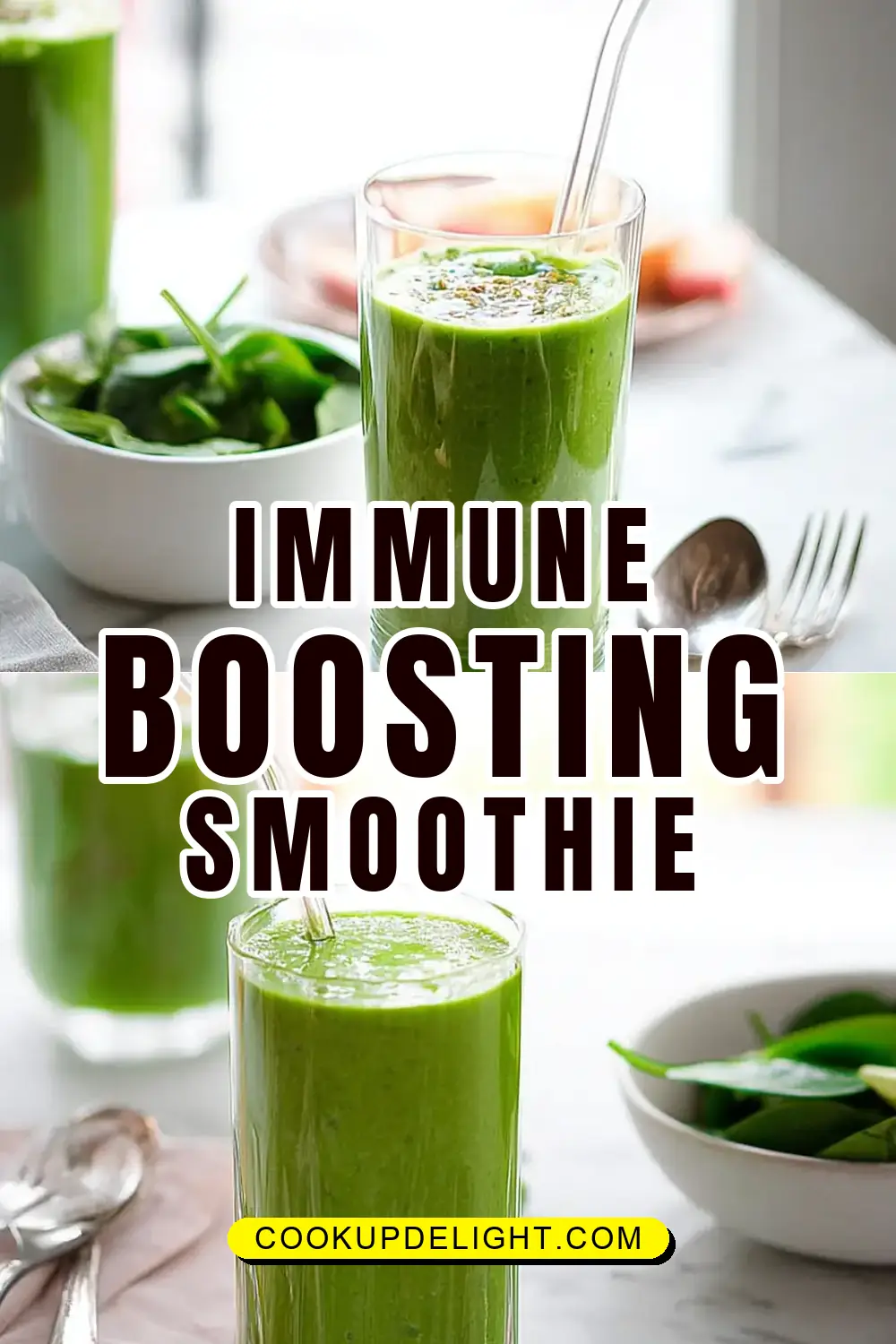 Immune Booster Sweet Green Smoothie