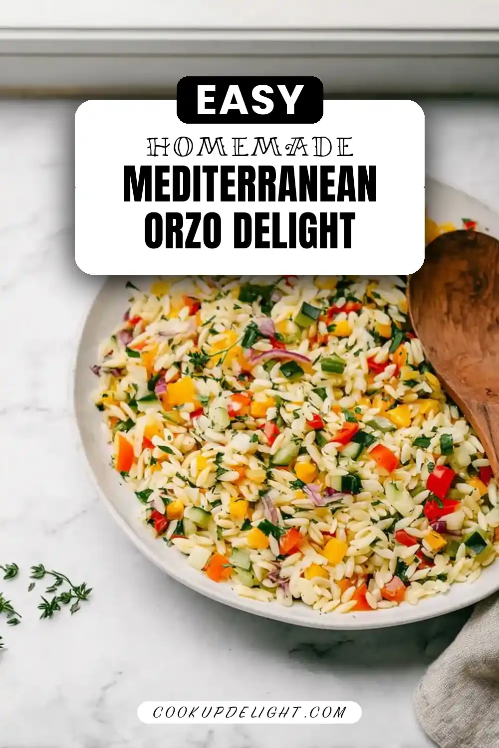 Mediterranean Orzo Salad