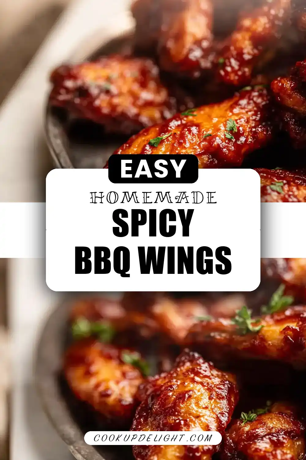 Air Fryer Spicy BBQ Chicken Wings