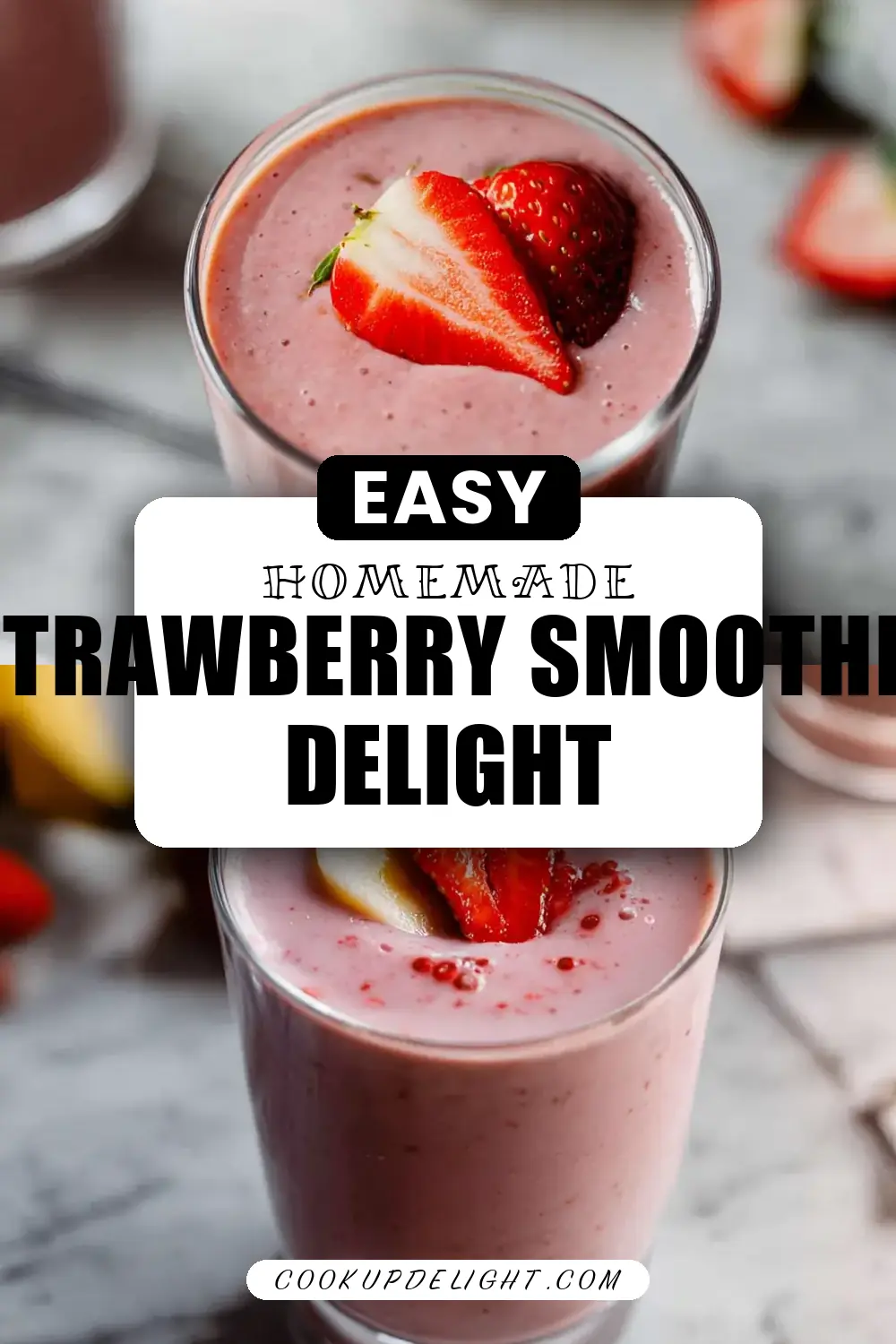 Easy Strawberry Smoothie