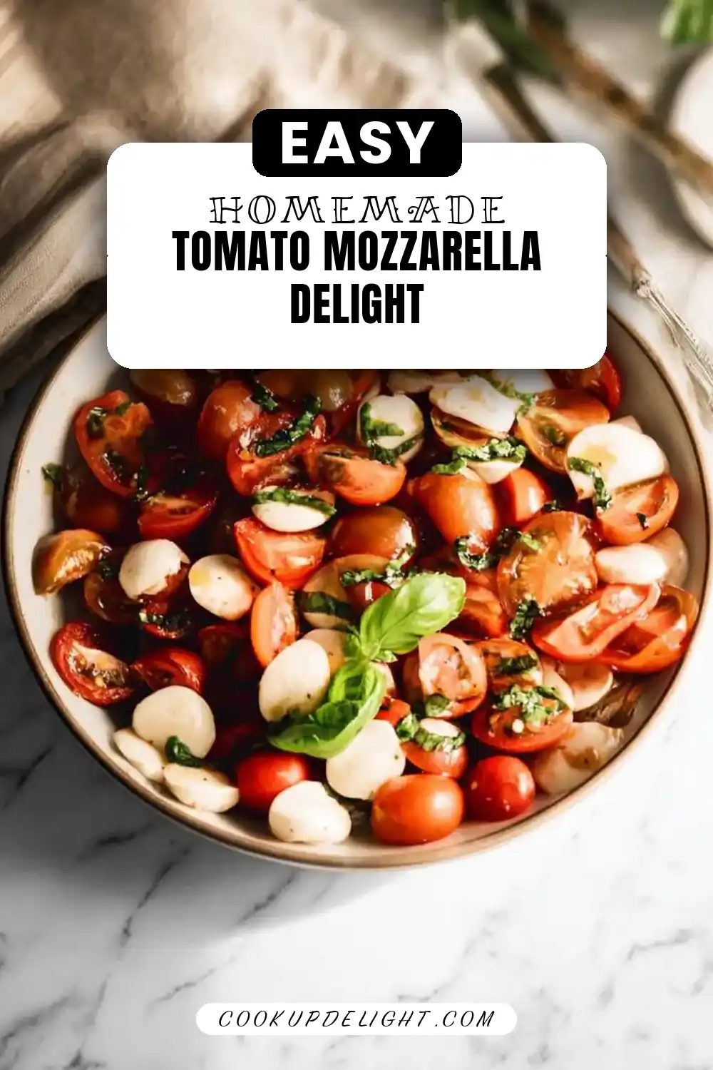 Tomato and Mozzarella Caprese Salad