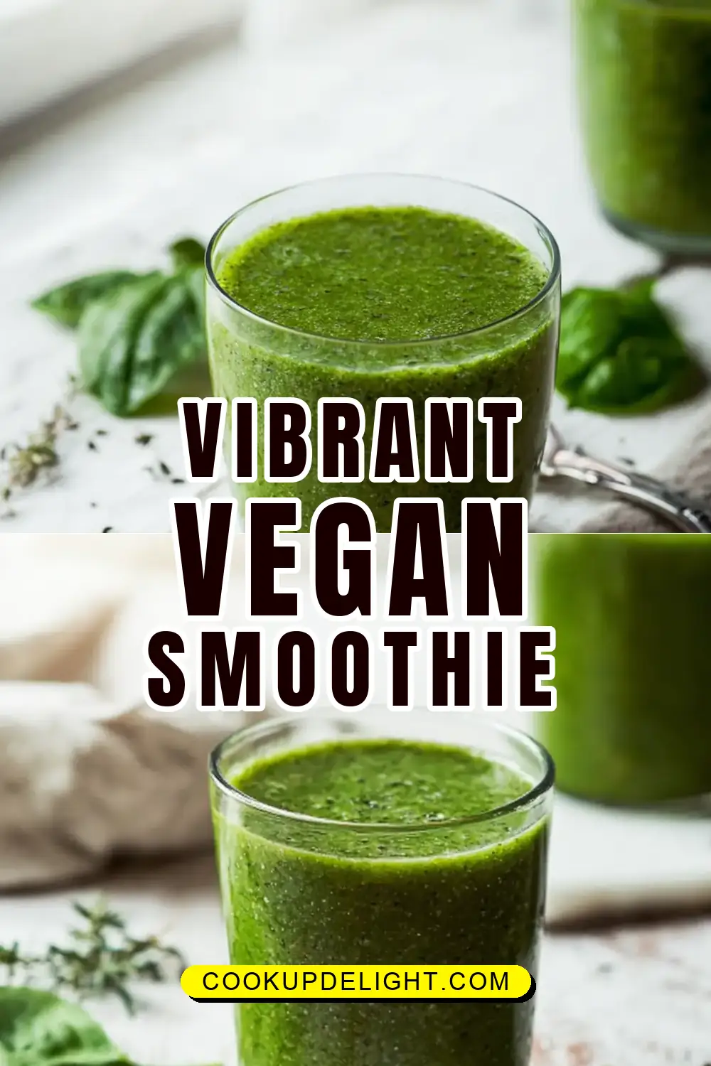 Vegan green smoothie