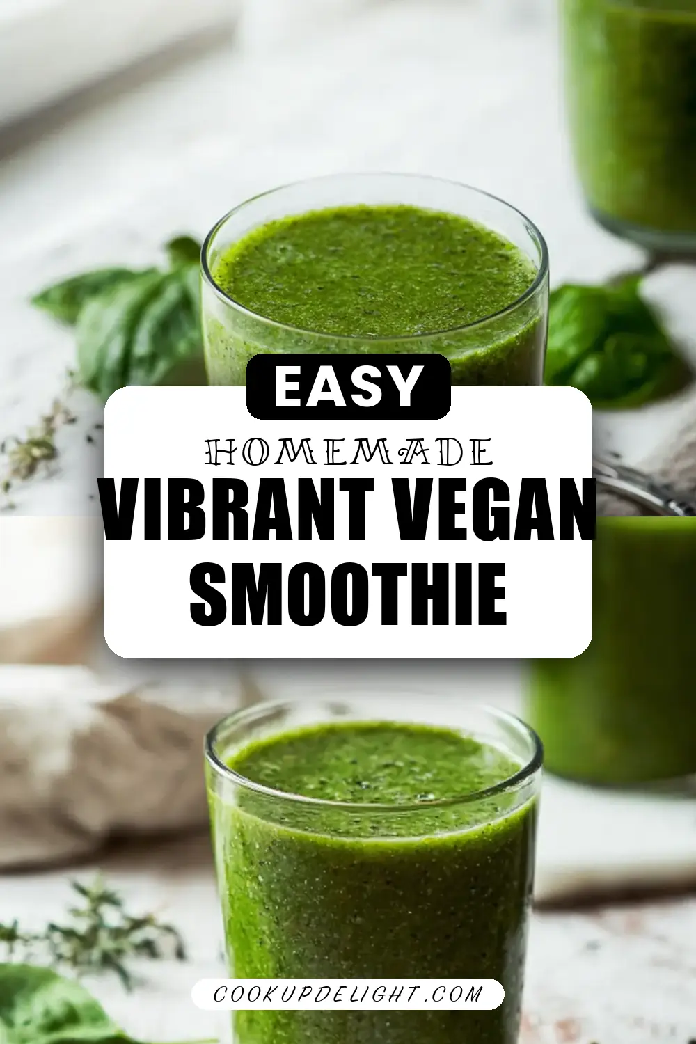 Vegan green smoothie