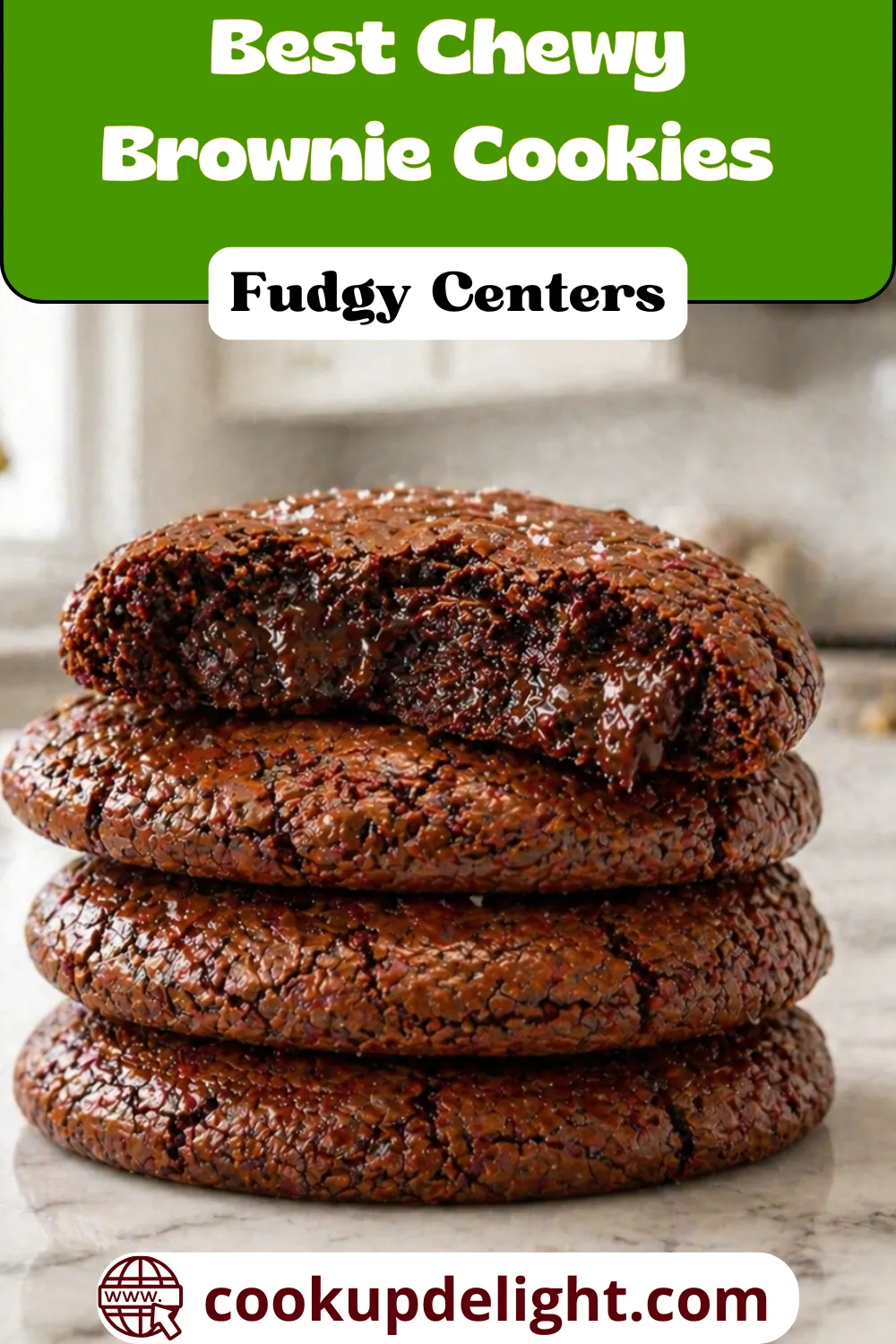 Best Chewy Brownie Cookies Fudgy Centers, Crinkly Tops, Ready In 30 Minutes