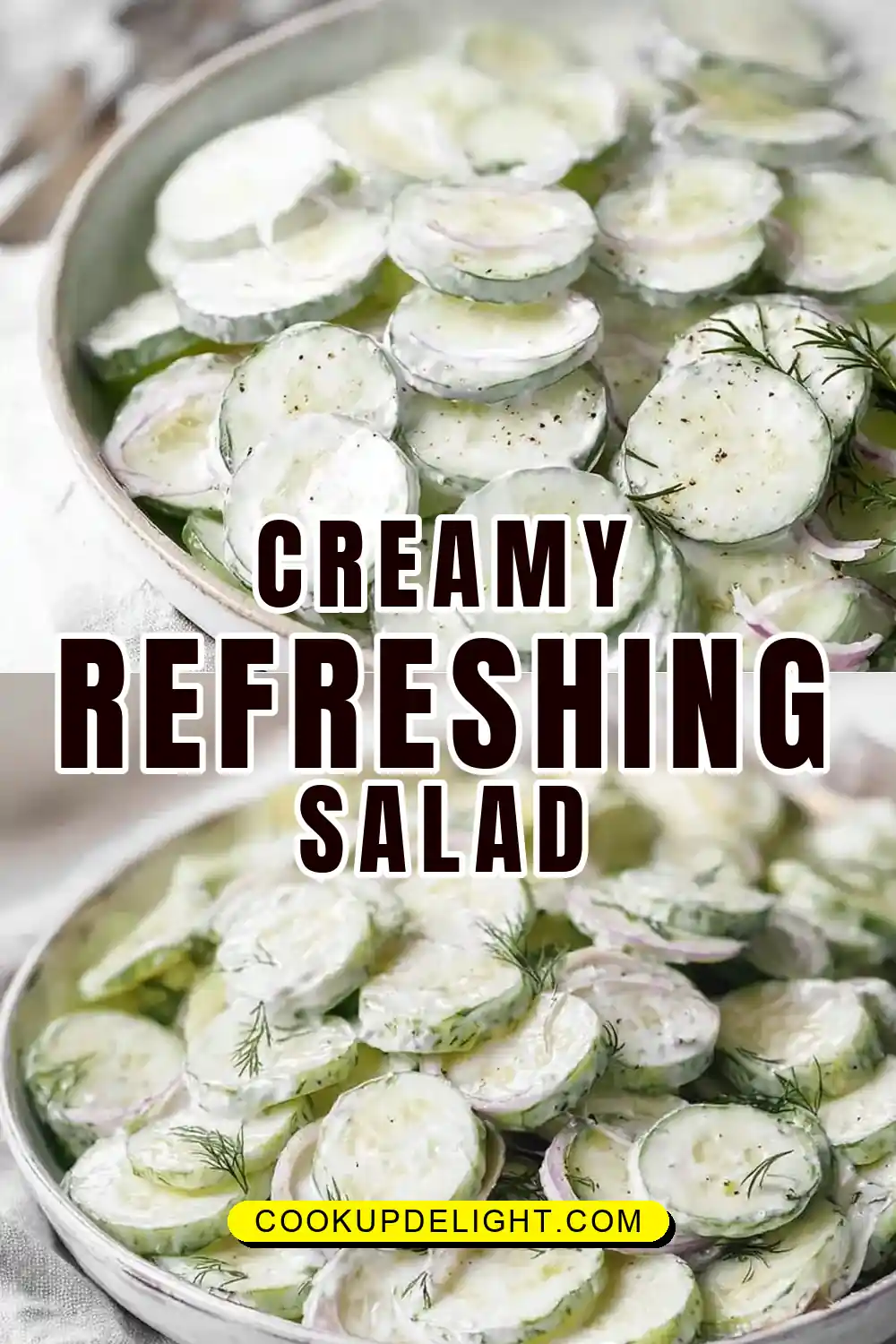 Creamy Cucumber Salad