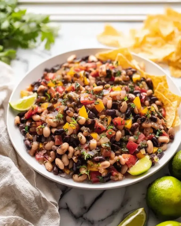 A delicious plate of Cowboy Caviar