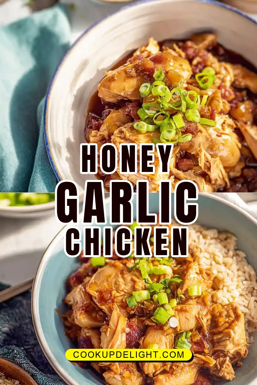 Slow Cooker Honey Garlic Chicken