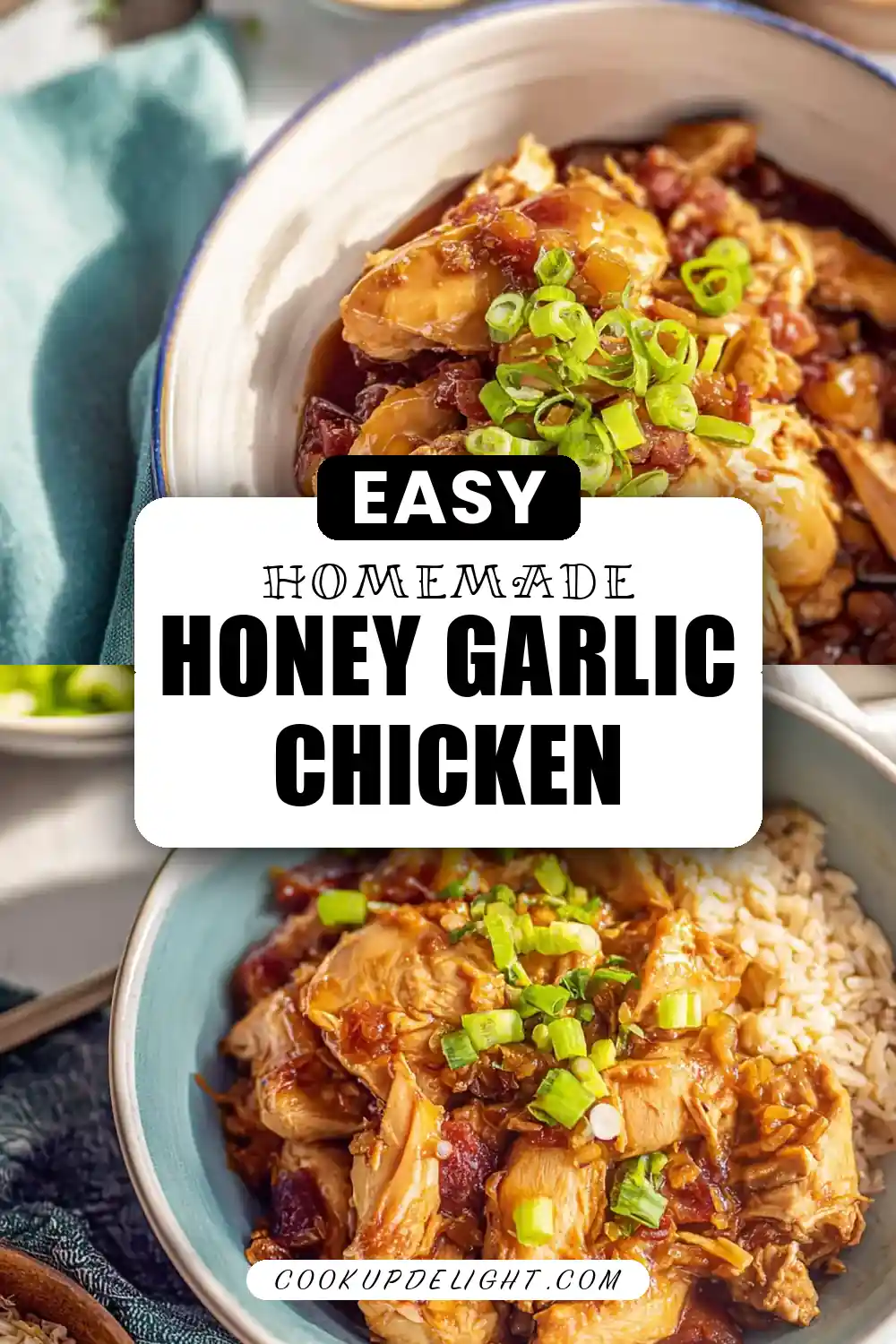 Slow Cooker Honey Garlic Chicken