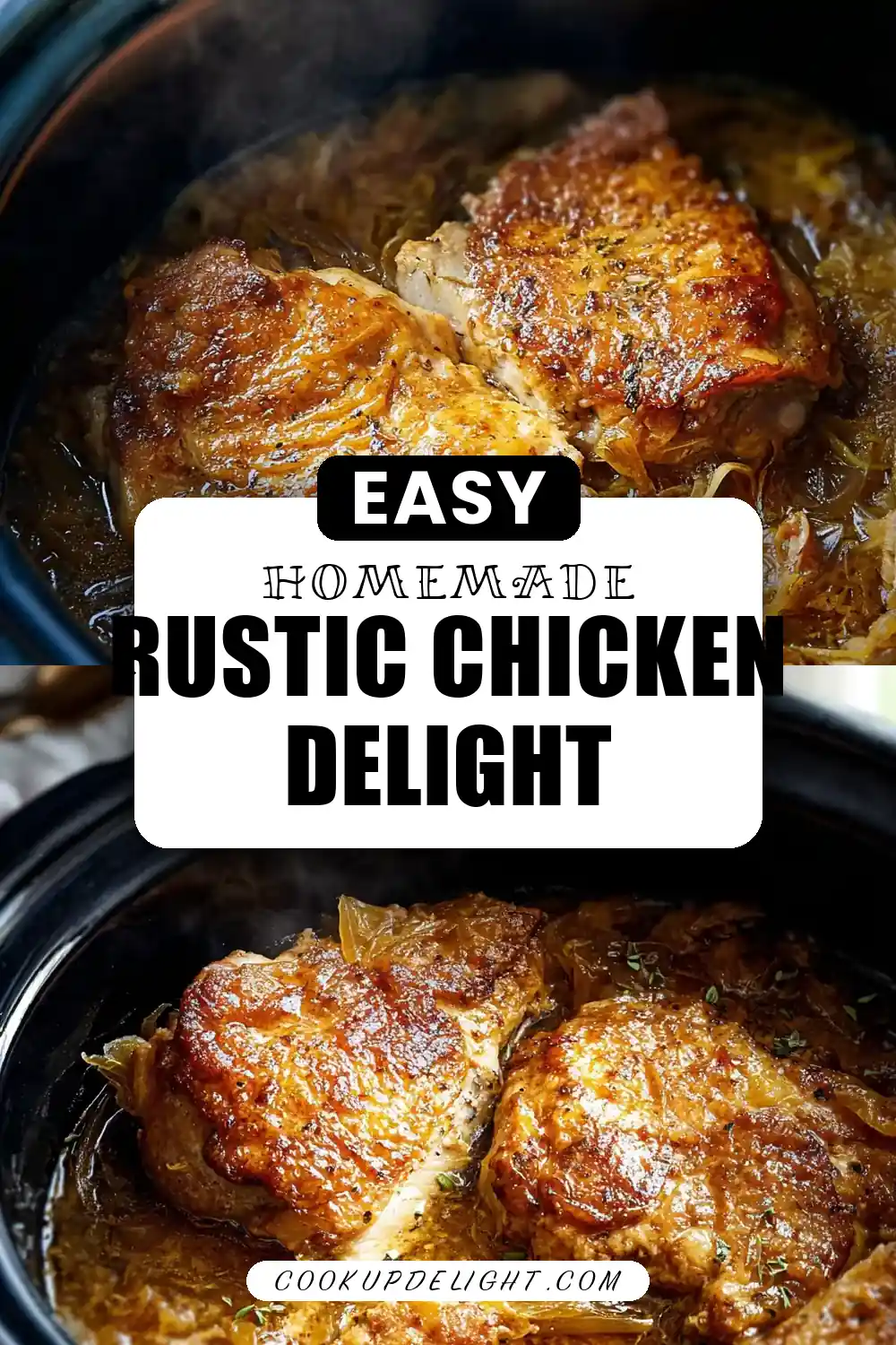 Rustic Slow Cooker Chicken
