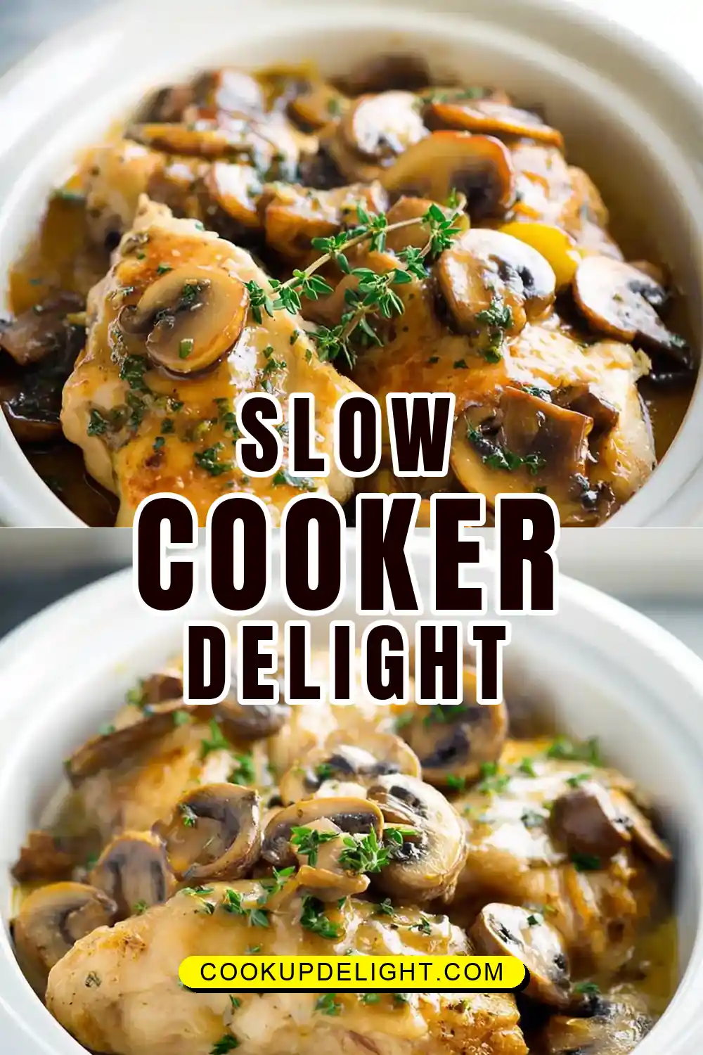 Slow Cooker Chicken Marsala