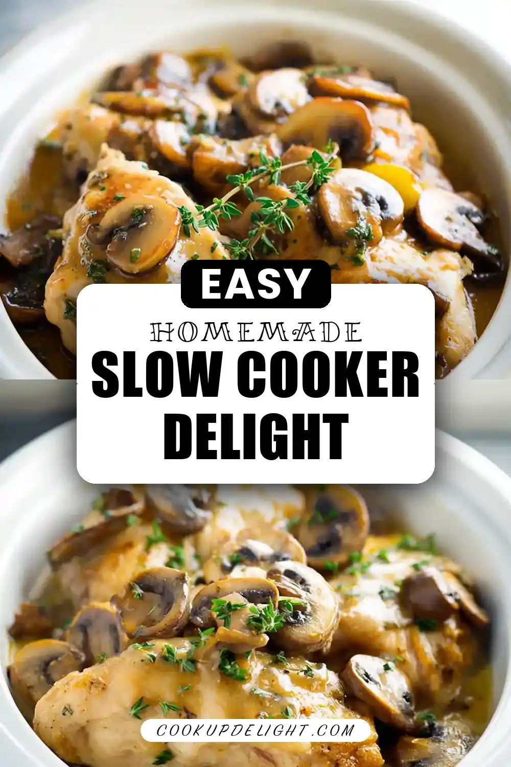 Slow Cooker Chicken Marsala