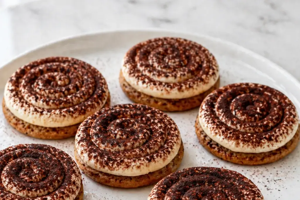 Tiramisu Cookies With Mascarpone Frosting